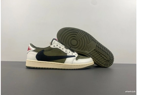 OG  1 RETRO DM7866-200 LOW TRAVIS SCOTT JORDAN SP DM7866-200  0121